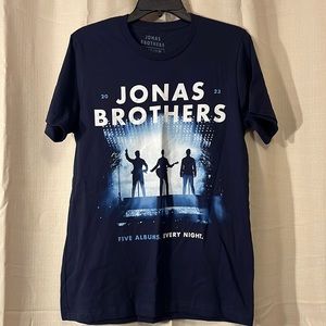 Jonas brother the tour concert shirt 2023